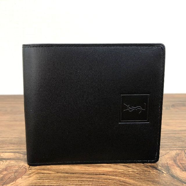 Saint Laurent(サンローラン)の未使用品 YVES SAINT LAURENT 二つ折り財布 YSL 59 メンズのファッション小物(折り財布)の商品写真