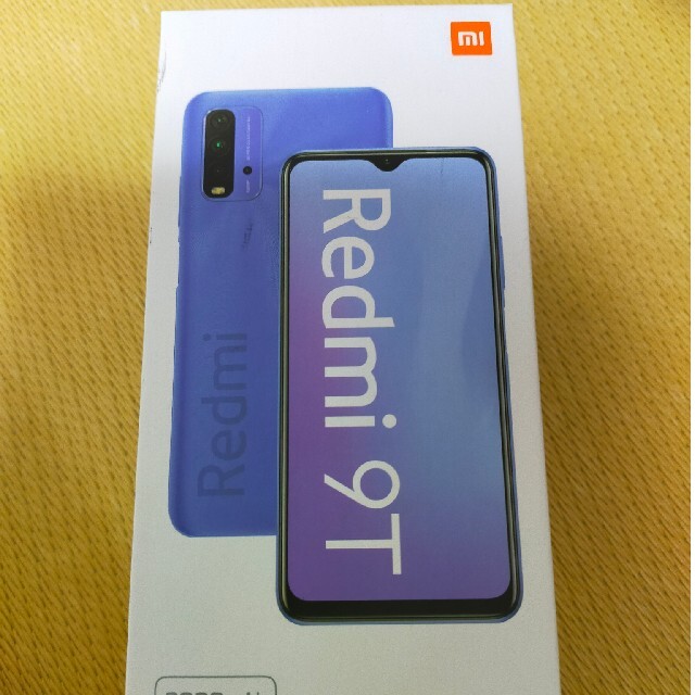 使用期間僅か　xiaomi Redmi 9T 64G　国内シムフリー