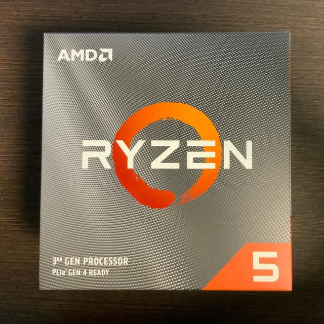 PCパーツAMD Ryzen5 3500 6コア6スレッド CPUクーラー未使用