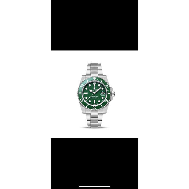 A BATHING APE(アベイシングエイプ)のA BATHING APE TYPE 1 BAPEX GREEN ベイペックス メンズの時計(腕時計(アナログ))の商品写真