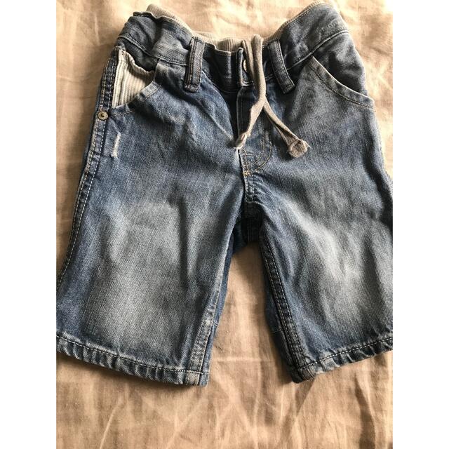 babyGAP(ベビーギャップ)の美品　Baby Gap デニムハーフパンツ　90cm 18-24m キッズ/ベビー/マタニティのキッズ服男の子用(90cm~)(パンツ/スパッツ)の商品写真