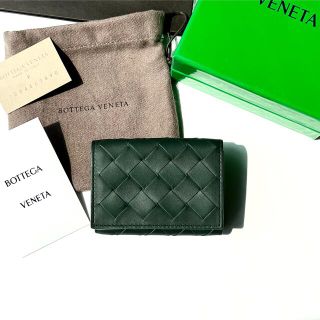 ボッテガ(Bottega Veneta) 折り財布(メンズ)(グリーン・カーキ/緑色系 ...