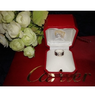 カルティエ(Cartier)のカルティエ　Ｃ２リング　ダイヤ(リング(指輪))
