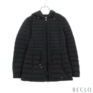 ウールリッチ(WOOLRICH)のウールリッチ Hibiscus ハイビスカス ダウンコート ブラック フード付き(ダウンコート)