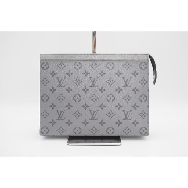 LOUIS VUITTON クラッチバッグ ポシェット ヴォワヤージュ MM 黒