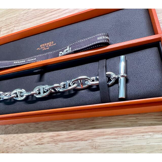 Hermes(エルメス)の【新品未使用】エルメスシェーヌダンクルTGM11コマ★確実正規品★ メンズのアクセサリー(ブレスレット)の商品写真