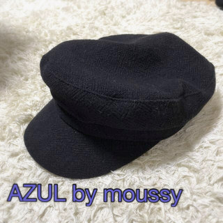 アズールバイマウジー(AZUL by moussy)のAZUL by moussy🤎ブラック 帽子(キャップ)