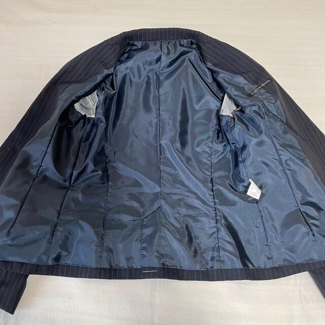 UNITED ARROWS green label relaxing(ユナイテッドアローズグリーンレーベルリラクシング)の【超美品】グリーンレーベルリラクシング　スカートスーツ 40/38 濃紺　OL レディースのフォーマル/ドレス(スーツ)の商品写真