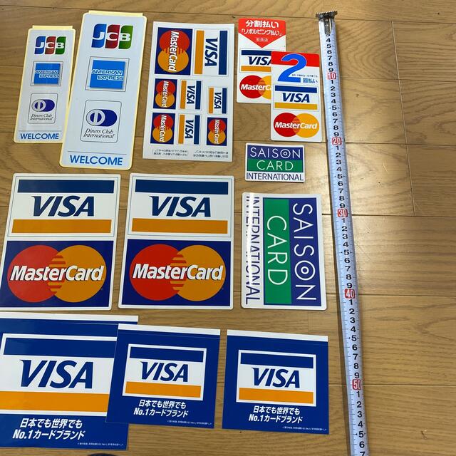 非売品 ステッカー シール クレジットカード ㉒ - 店舗用品