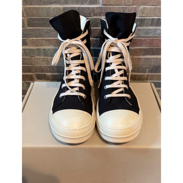 宅送] Rick - Owens Rick Owens 43 ハイカットスニーカー Ramons