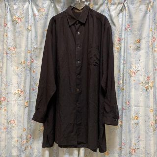 Yohji Yamamoto 19ss [HH-B47-835  ロングシャツ