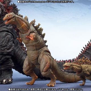 BANDAI - 輸送箱未開封 モンスターアーツ シン・ゴジラ 2016 第2形態