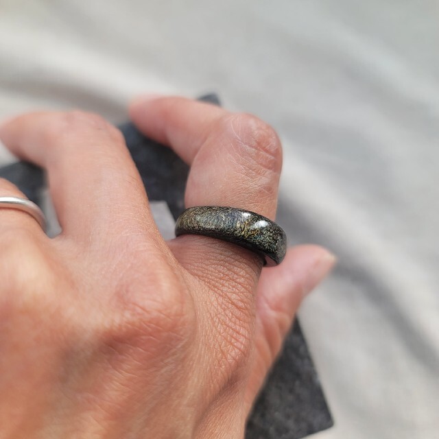 虹彩珊瑚のリング 約10号 リング(指輪)