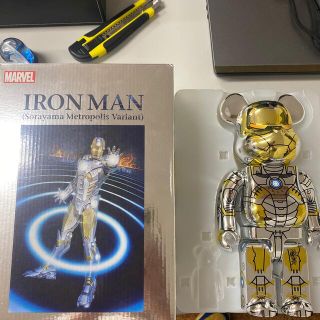 メディコムトイ(MEDICOM TOY)のBE@RBRICK SORAYAMA IRONMAN 400% (フィギュア)