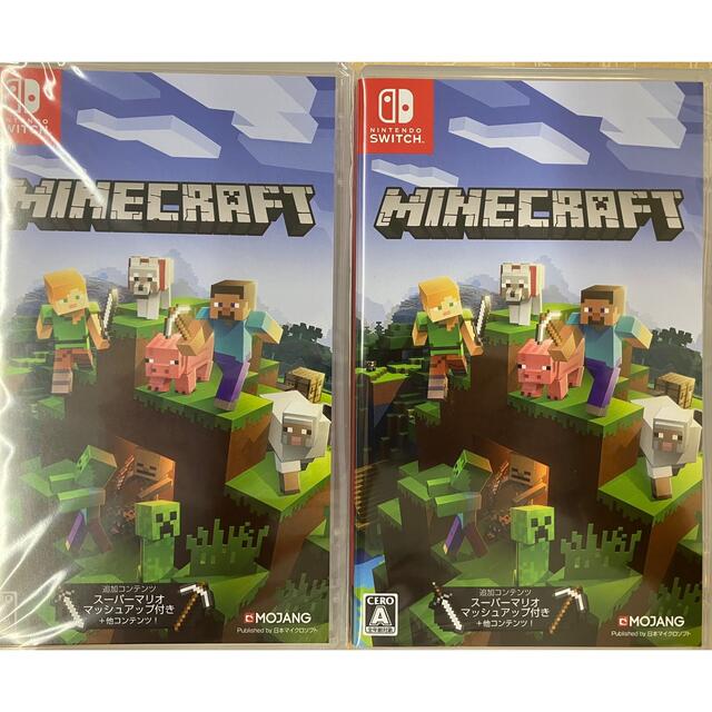 任天堂(ニンテンドウ)の送料無料　新品未開封　２本セット　マインクラフト  Minecraft エンタメ/ホビーのゲームソフト/ゲーム機本体(家庭用ゲームソフト)の商品写真