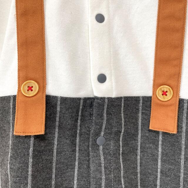 フォーマル　ツーウェイオール（50〜70㎝） キッズ/ベビー/マタニティのベビー服(~85cm)(カバーオール)の商品写真