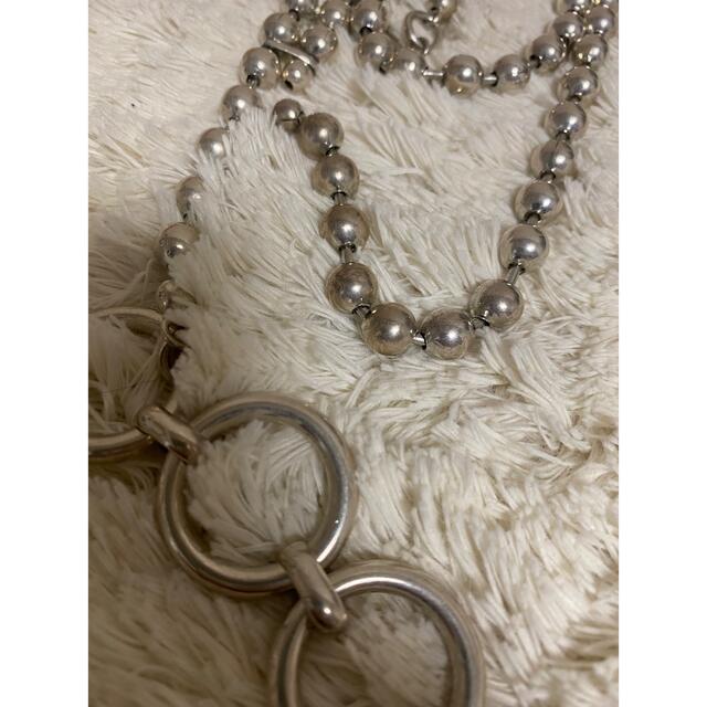 Ameri VINTAGE(アメリヴィンテージ)のBALL CHAIN ONE ROUND NECKLACE レディースのアクセサリー(ネックレス)の商品写真