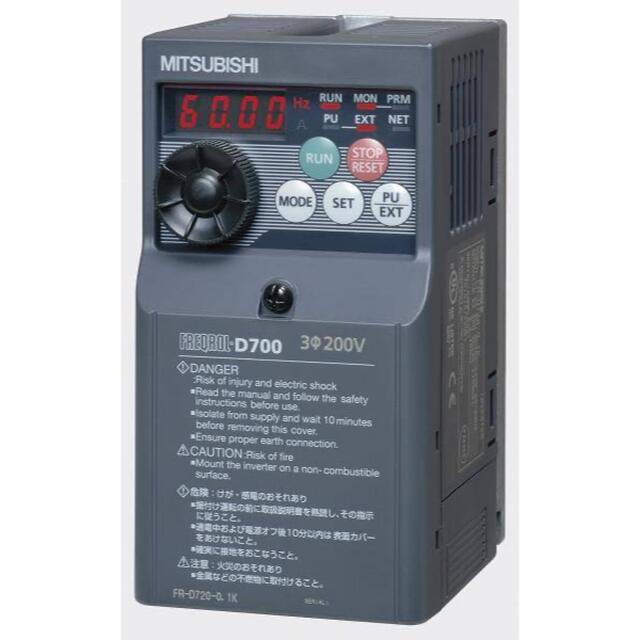 インバータ FR-D720-0.1K 大勧め www.motoren-franke.de
