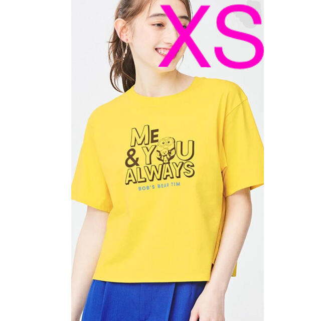 【最終価格　XS】グラフィックT  MINIONS 2 YELLOW レディースのトップス(Tシャツ(半袖/袖なし))の商品写真