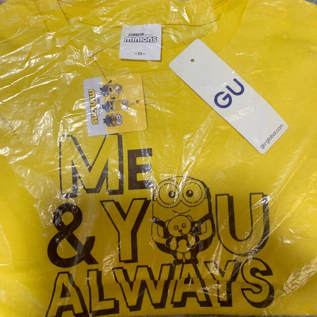 【最終価格　XS】グラフィックT  MINIONS 2 YELLOW レディースのトップス(Tシャツ(半袖/袖なし))の商品写真