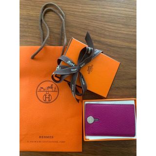 エルメス(Hermes)のHERMES カードケースカードホルダー(パスケース/IDカードホルダー)