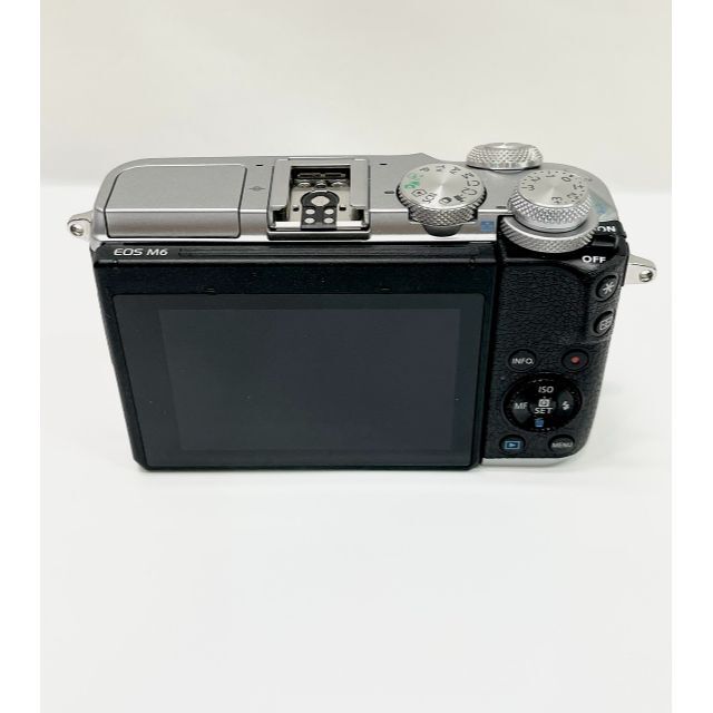 Canon ミラーレス一眼カメラ EOS M6 ダブルズームキット シルバー 商品