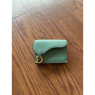 クリスチャンディオール(Christian Dior)のsaddle コンパクトウォレット　ディオール　お財布　日本橋三越購入(財布)