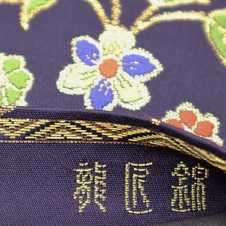 至高の逸品【竜匠錦】　貴重な『純国内生産品』　格調高い【名物裂】　美品の袋帯です
