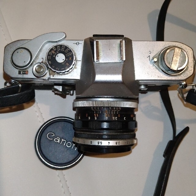 古いフィルムカメラ キャノン CanonFT fl 50mm レンズ付 古いフィルムカメラ キャノン CanonFT fl 50mm レンズ付