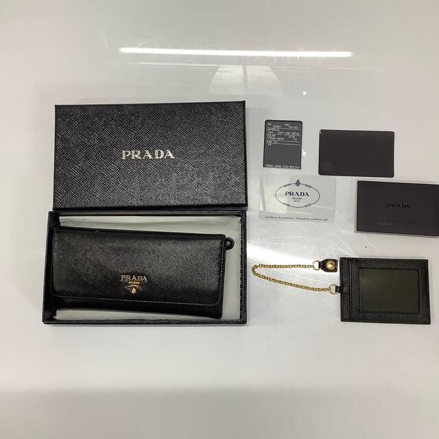 PRADA(プラダ)のプラダ　サフィアノ　1MH1132　長財布　r313 レディースのファッション小物(財布)の商品写真