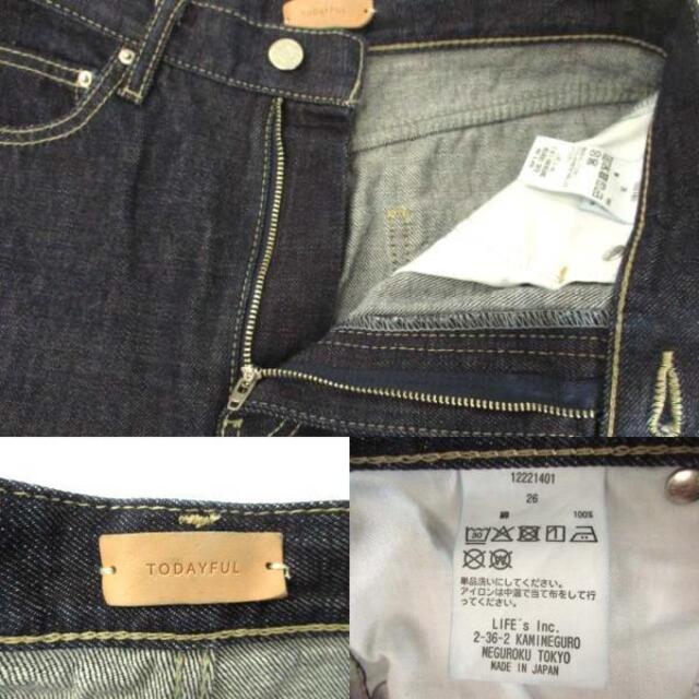 トゥデイフル TODAYFUL Brad's Denim ブラッドデニム 26235cm裾幅