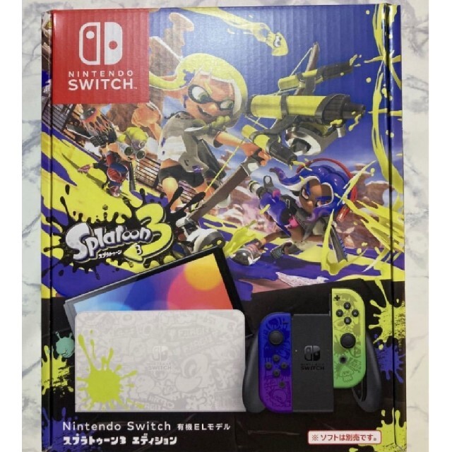 Nintendo Switch(有機ELモデル) スプラトゥーン3エディション - 家庭
