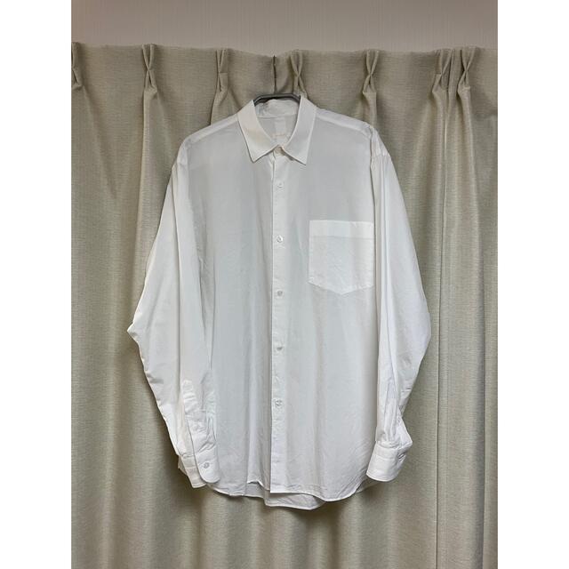 COMOLI(コモリ)の【未使用品】COMOLI(コモリ) 22S/S 新型コモリシャツ 白 サイズ1 メンズのトップス(シャツ)の商品写真