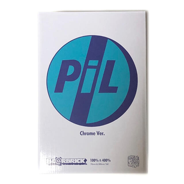 PiL CHROME ver. 400% ベアブリック/未使用