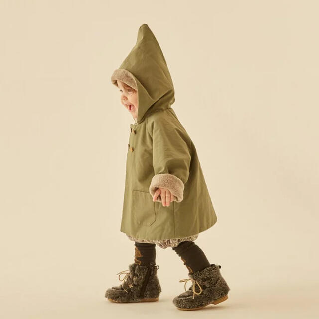 Caramel baby&child (キャラメルベビー&チャイルド)のeLfinFolk（エルフィンフォルク）/こびとコート 90 キッズ/ベビー/マタニティのキッズ服女の子用(90cm~)(コート)の商品写真