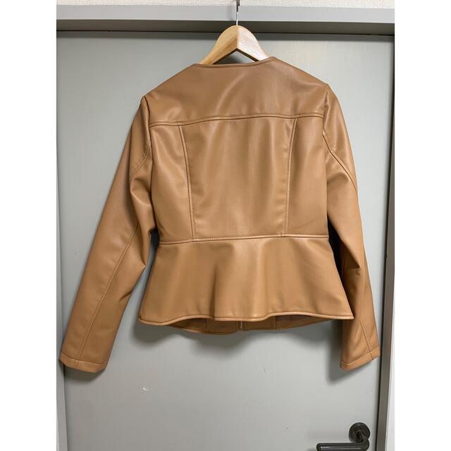 ZARA(ザラ)のレザージャケット ライダースジャケット レディースのジャケット/アウター(ライダースジャケット)の商品写真