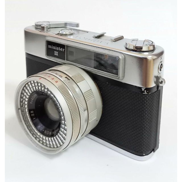 京セラ(キョウセラ)のYashica minister Ⅲフィルムカメラ スマホ/家電/カメラのカメラ(フィルムカメラ)の商品写真