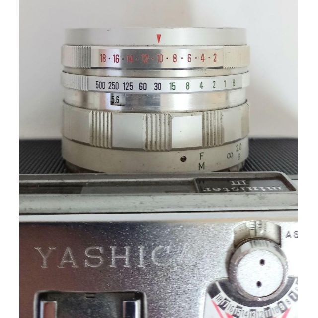 京セラ(キョウセラ)のYashica minister Ⅲフィルムカメラ スマホ/家電/カメラのカメラ(フィルムカメラ)の商品写真