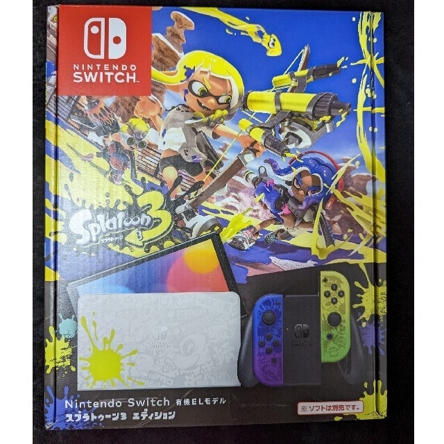 新品未開封 ニンテンドースイッチ 有機ELモデル スプラトゥーン3 ...