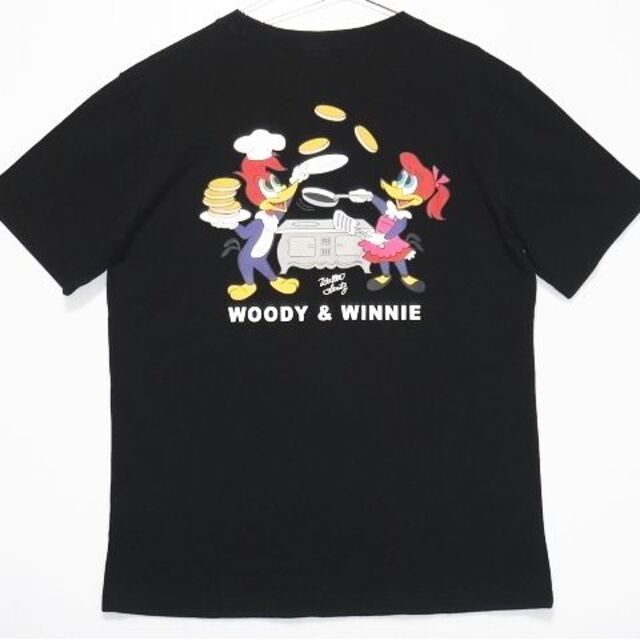 新品 ウッディー・ウッドペッカー Woody Woodpecker Tシャツ L メンズのトップス(Tシャツ/カットソー(半袖/袖なし))の商品写真