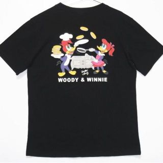 新品 ウッディー・ウッドペッカー Woody Woodpecker Tシャツ L(Tシャツ/カットソー(半袖/袖なし))