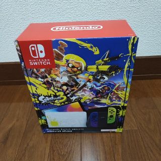 ニンテンドースイッチ(Nintendo Switch)の■新品■ Nintendo Switch 本体 有機ELモデル スプラトゥーン3(家庭用ゲーム機本体)