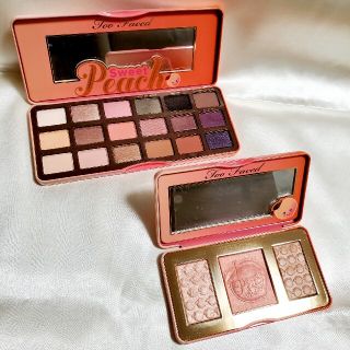 トゥフェイス(Too Faced)のToo Faced ピーチ アイシャドウ&フェイスカラー 2点セット(アイシャドウ)