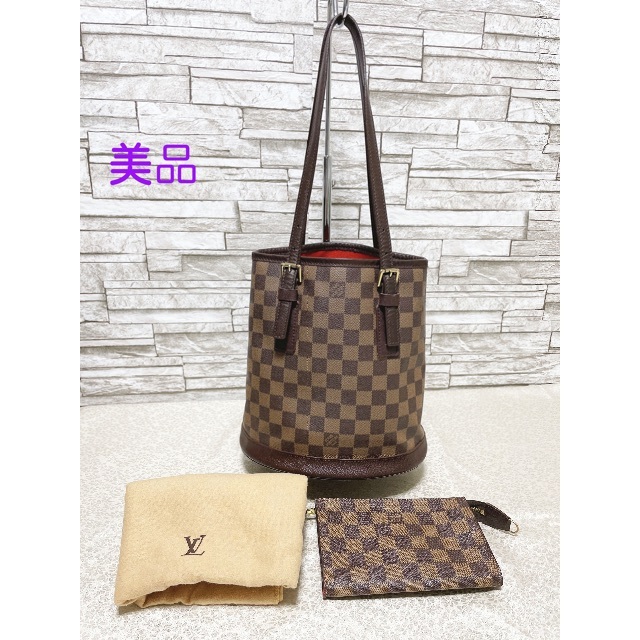 優れた品質 LOUIS VUITTON - ☆ルイヴィトン ダミエ マレ バケット
