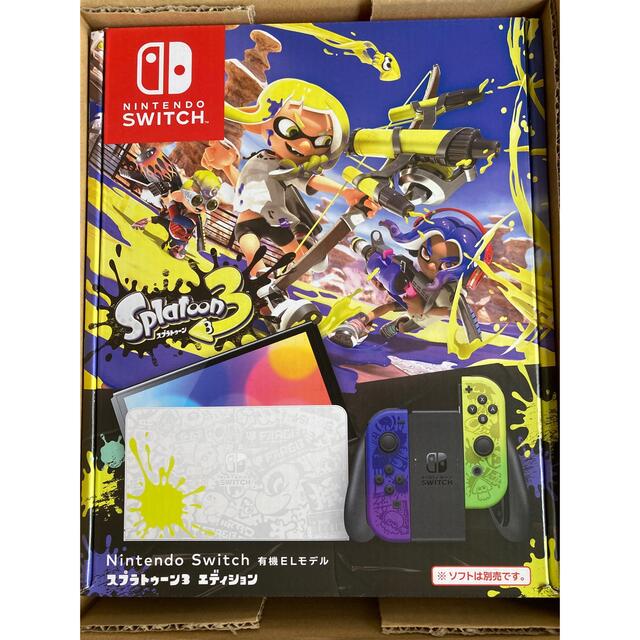 新品未開封品　任天堂スイッチ有機EL スプラトゥーン3エディション