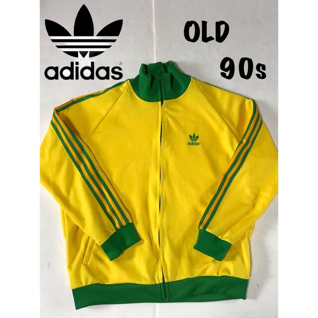 adidas アディダス ジャージ トラックジャケット 90s 万国旗タグ