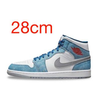 ナイキ(NIKE)の新品/正規品 Air Jordan 1 mid university blue(スニーカー)