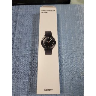 ギャラクシー(Galaxy)のGalaxy Watch4 Classic 46mm 黒 新品未開封(腕時計(デジタル))