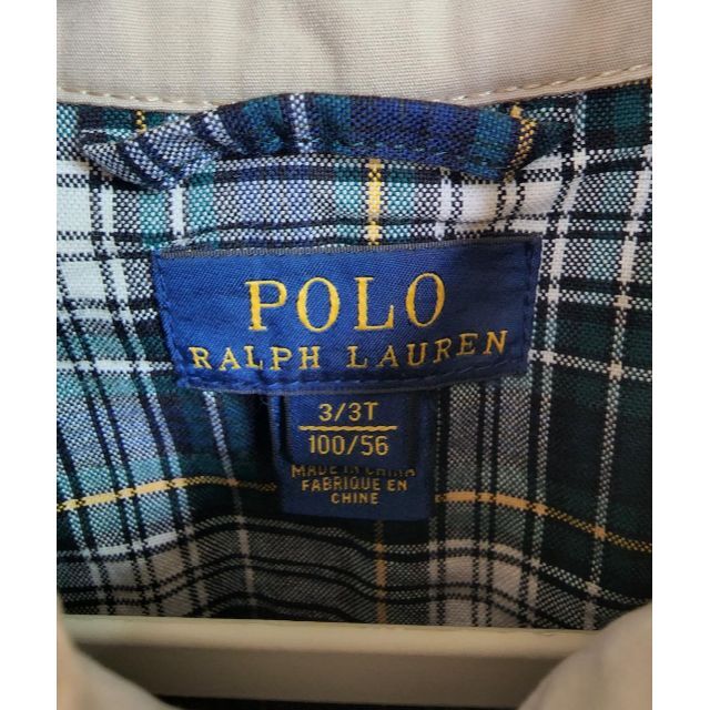 POLO RALPH LAUREN(ポロラルフローレン)のラルフローレン ポロ トレンチコート ワンピース 100 キッズ 女の子 キッズ/ベビー/マタニティのキッズ服女の子用(90cm~)(コート)の商品写真