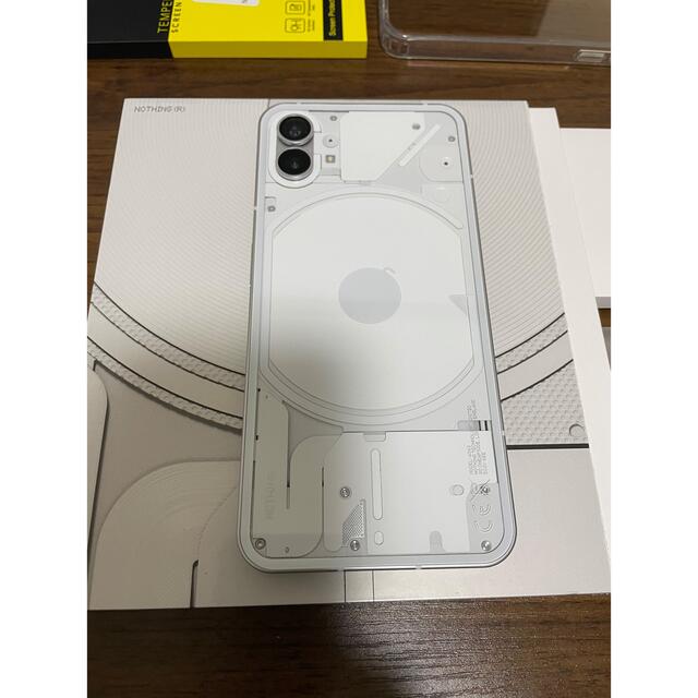 Nothing Phone 8GB 256GB White 美品　おまけ付き